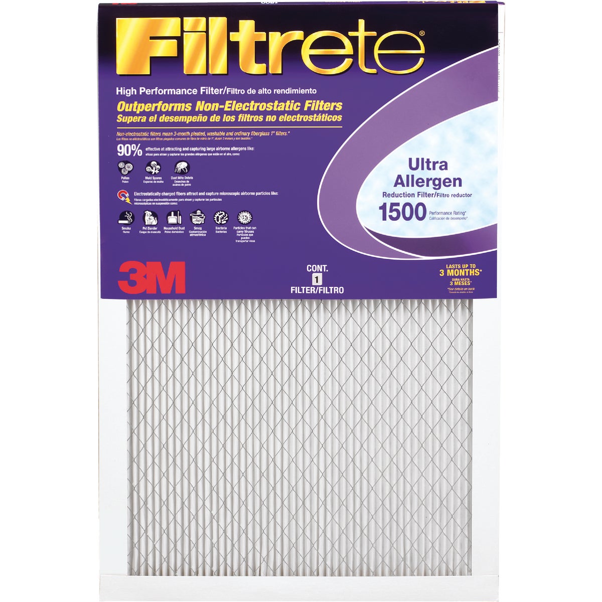 24X30X1 ALLERGEN FILTER - 2013DC-6 by 3m Co