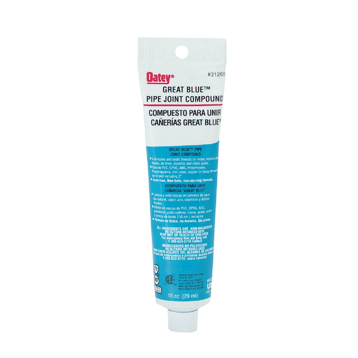 1OZ PIPE COMPOUND - 31265 by Oatey Scs