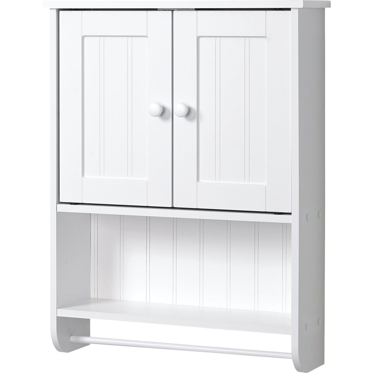 WHT COTTAGE WALL CABINET - 9114W by Zenith Prod Corp