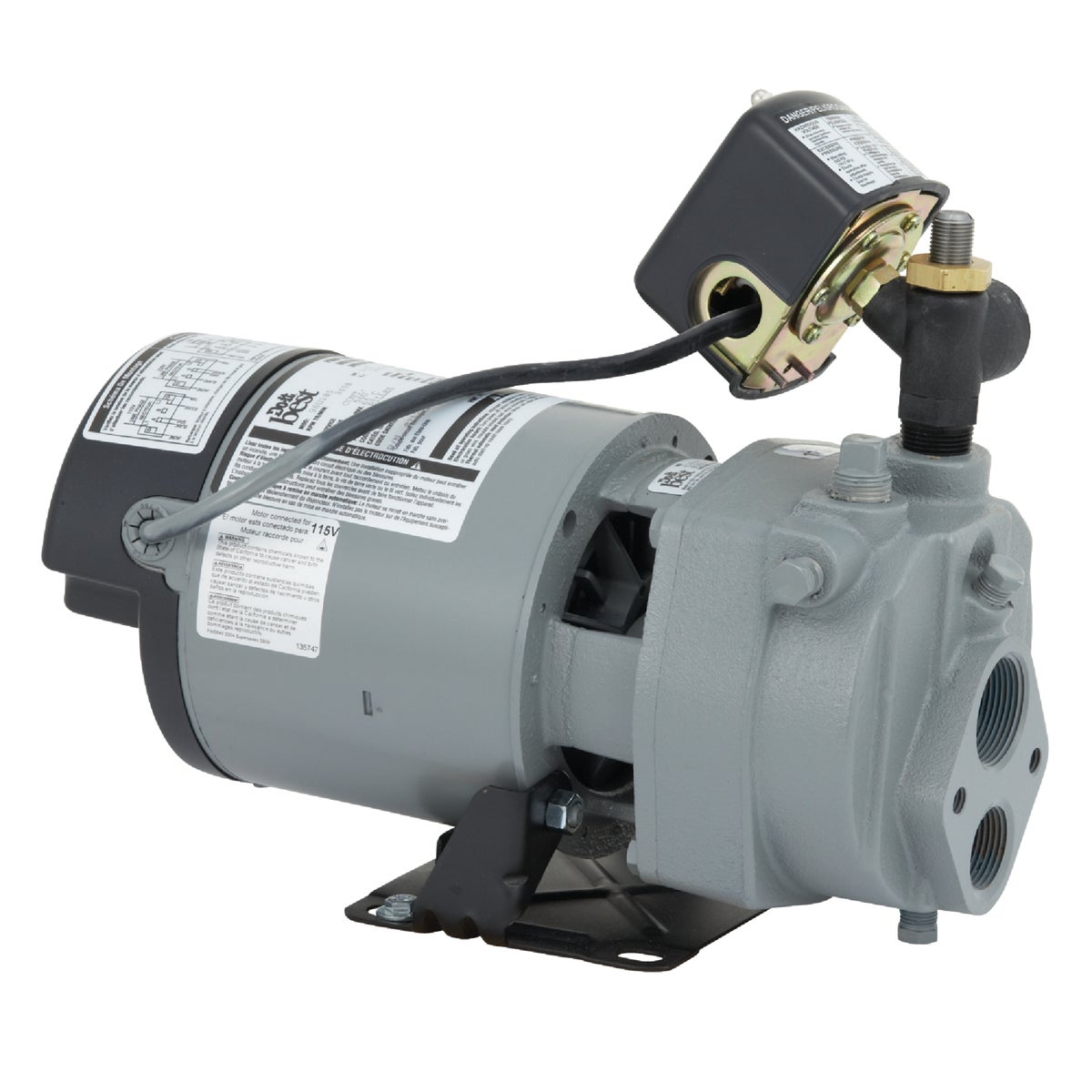 1/2HP CONV JET WELL PUMP - JHU05 by Star Water Systems