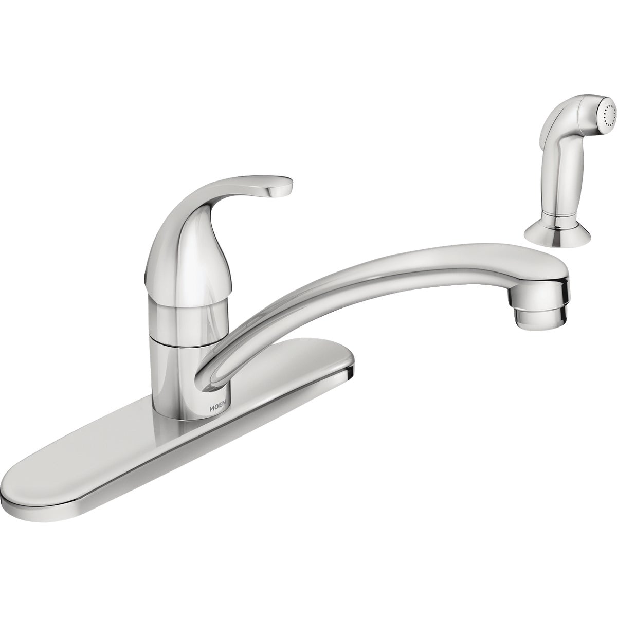 1H KTCHN FAUCET W/SPRY - CA87551 by Moen Inc