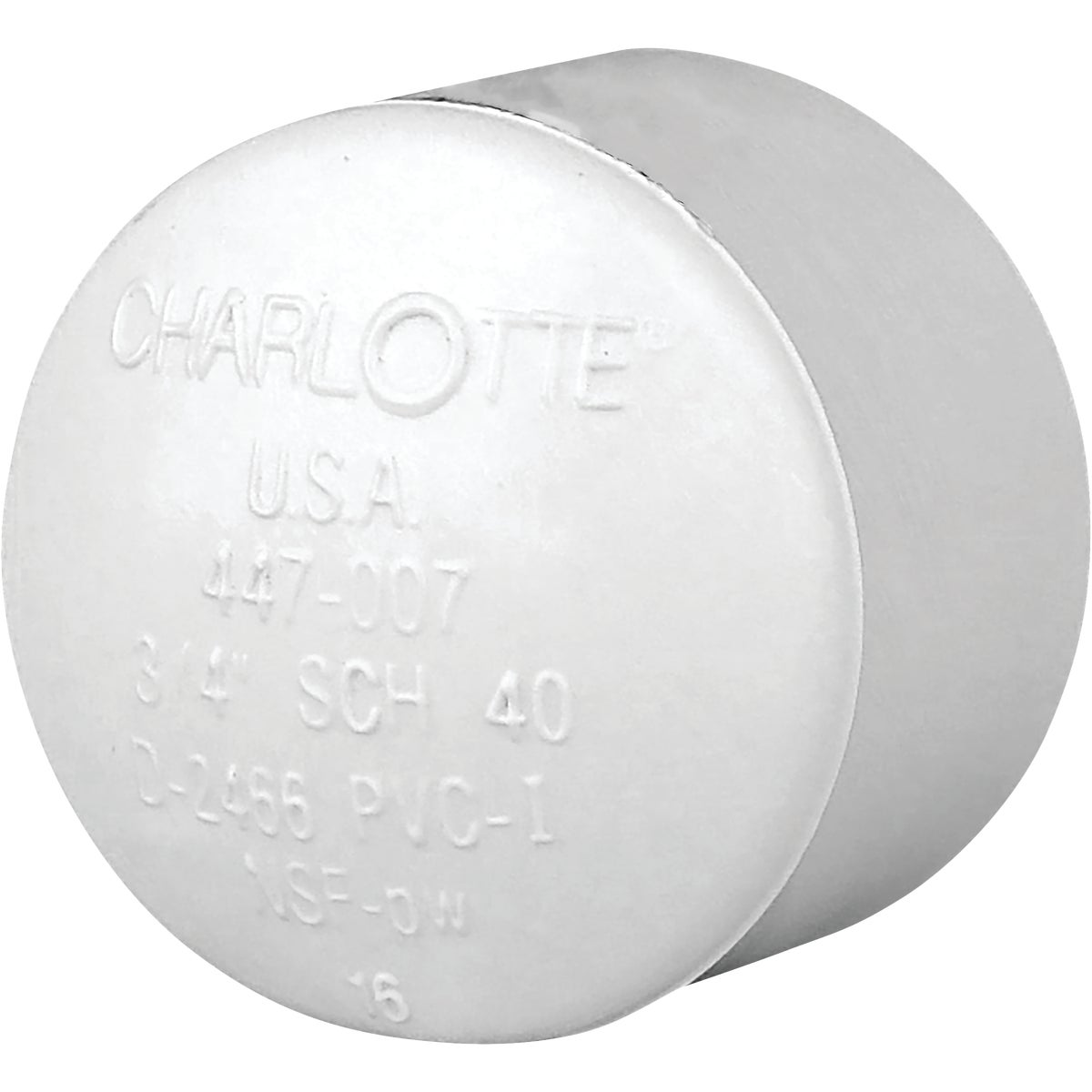 3/4" PVC SCH40 SLIP CAP - 30157 by Genova Inc