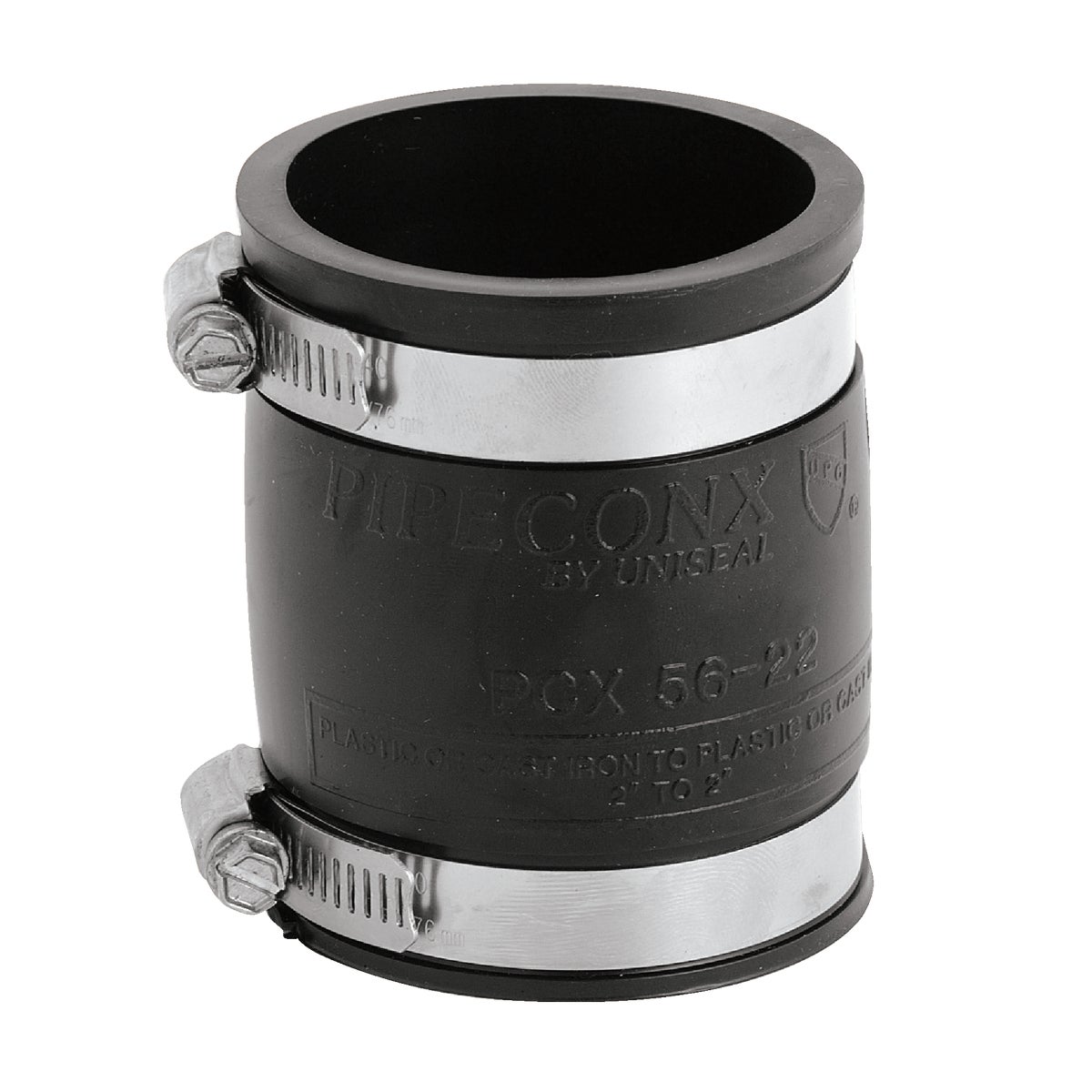2X2 FLEXIBLE COUPLING - P1056-22 by Fernco Inc