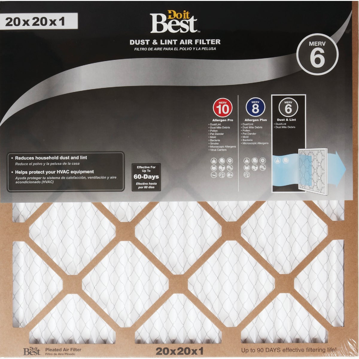 20X20X1 PLEAT M6 FILTER - 425079 by Flanders Corp