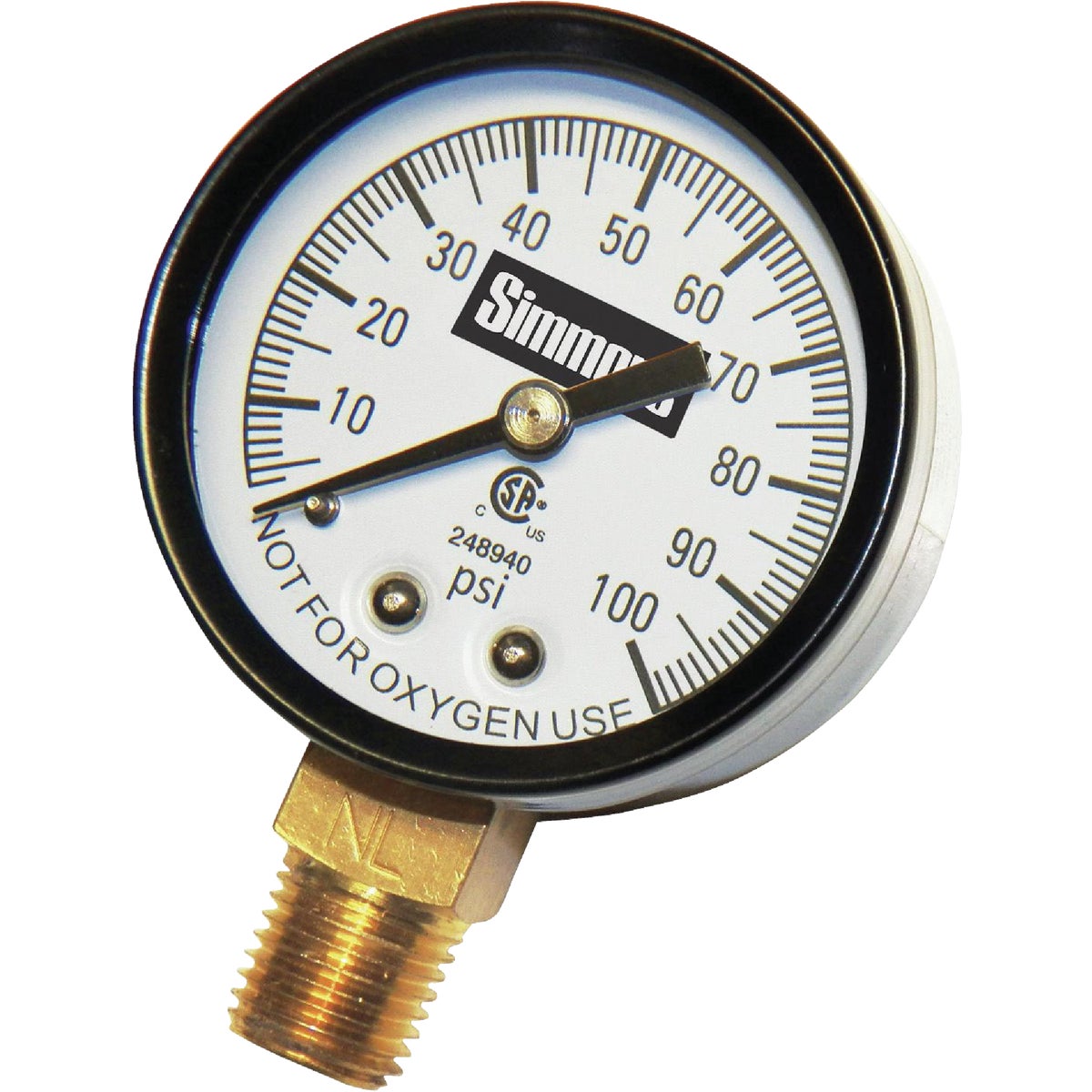 0-100 PRESSURE GAUGE - 66015-WYN by Wayne Water Systems