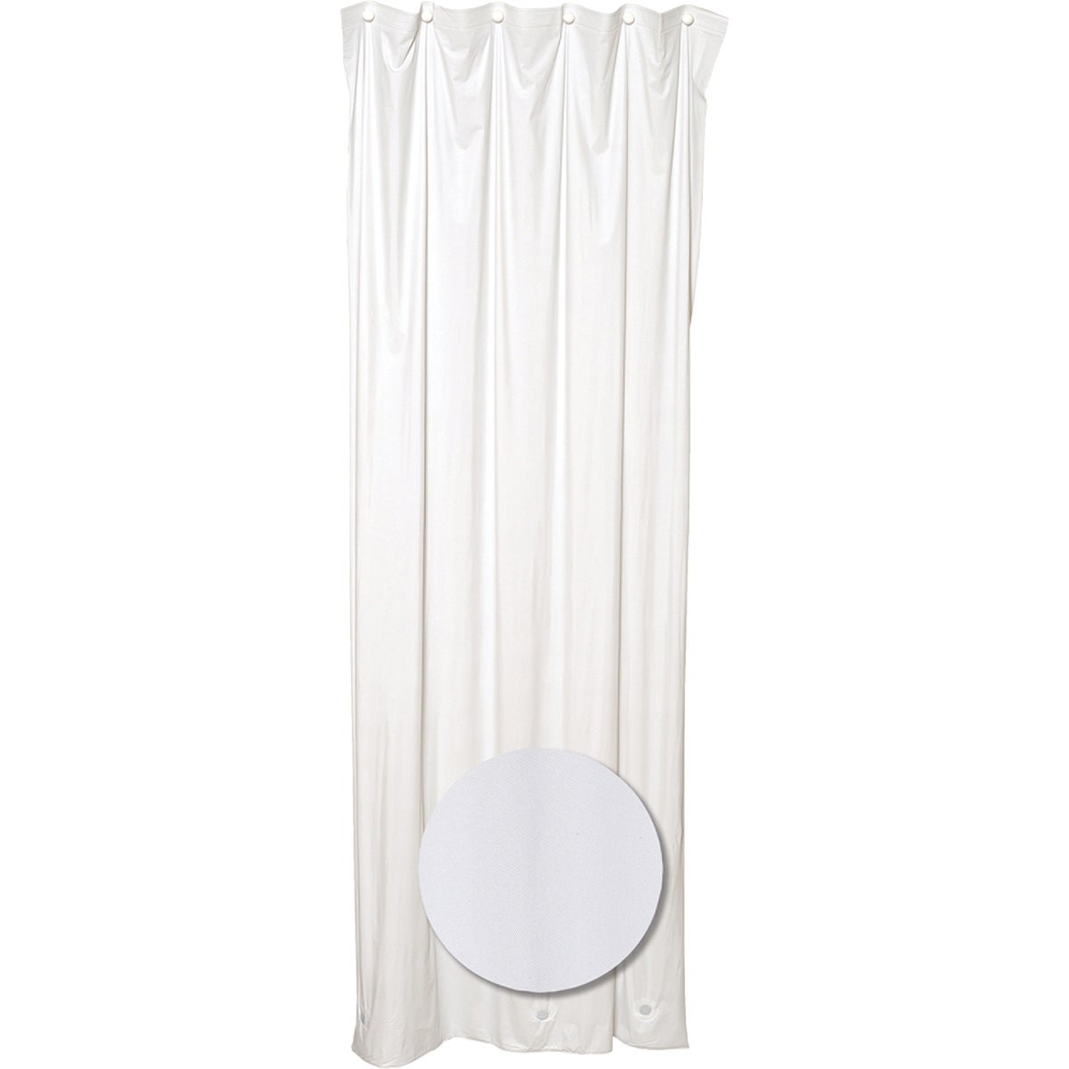 WHITE SHOWER LINER - H26WW by Zenith Prod Corp