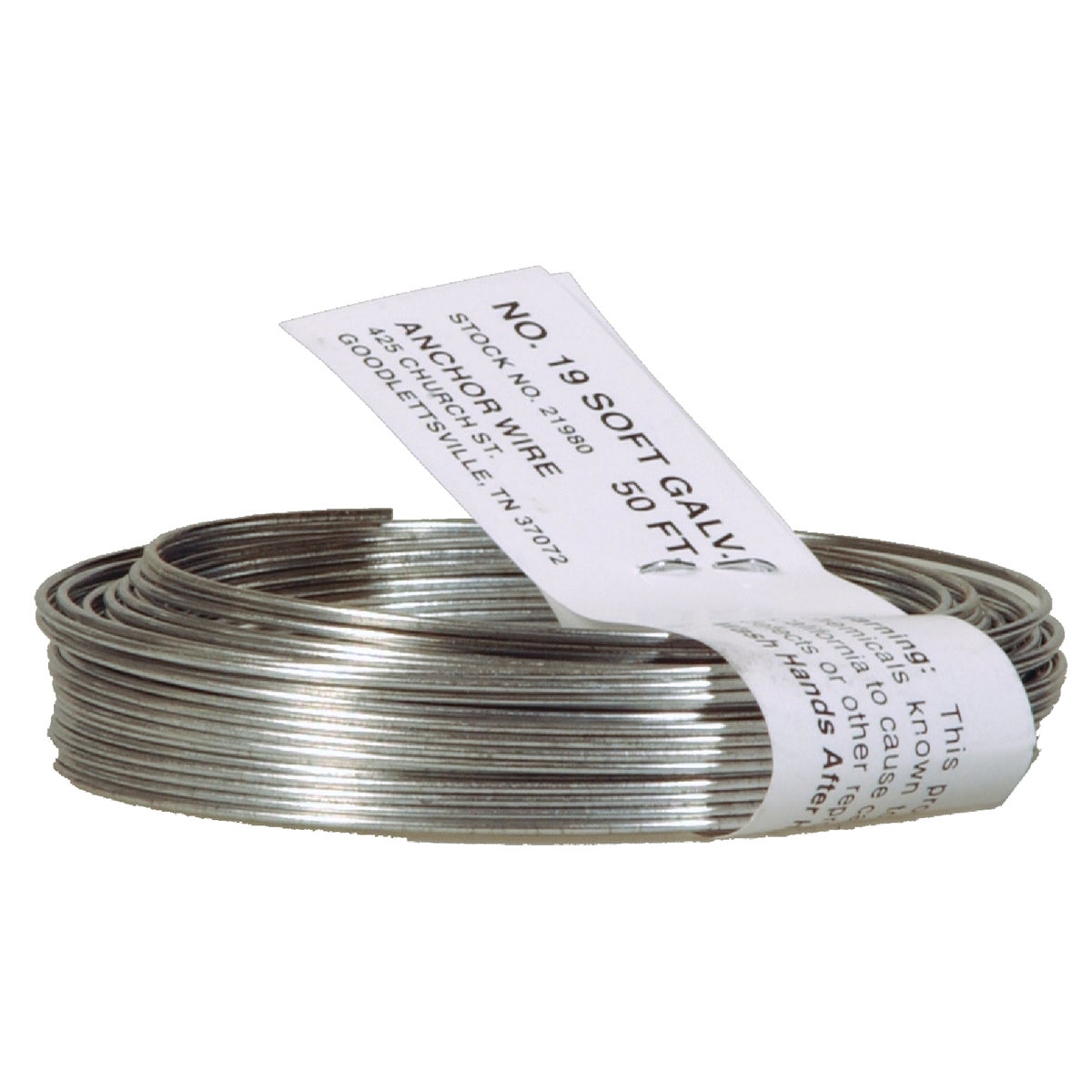50' 19G BLACK WIRE - 123180 by Hillman Fastener