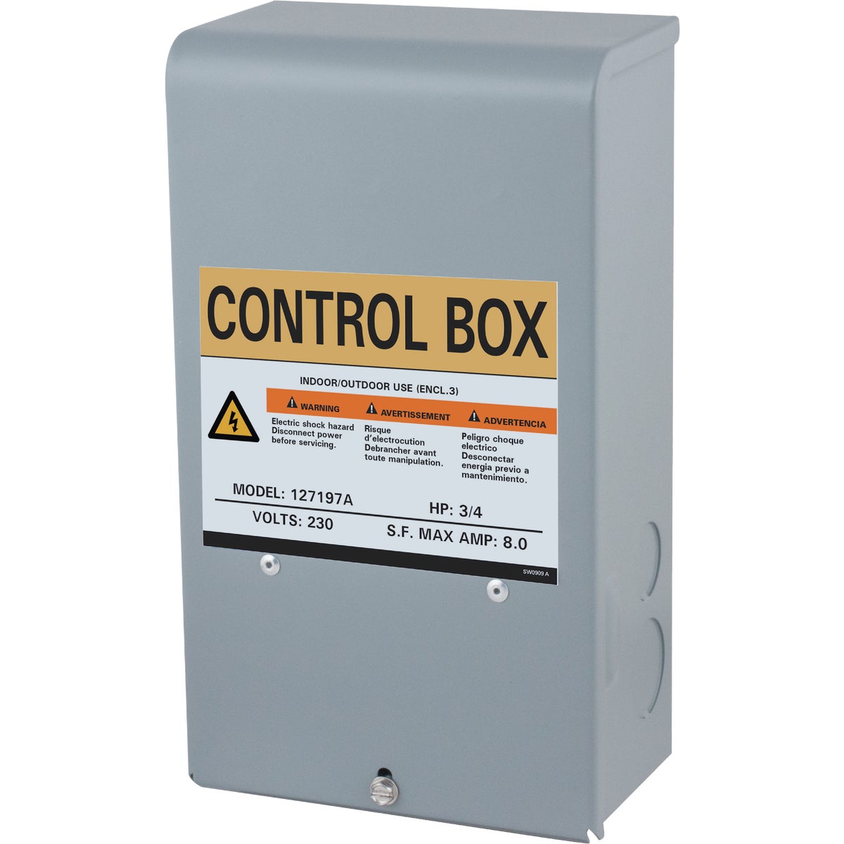 3/4HP 230V CONTROL - 127197 by Star Water Systems