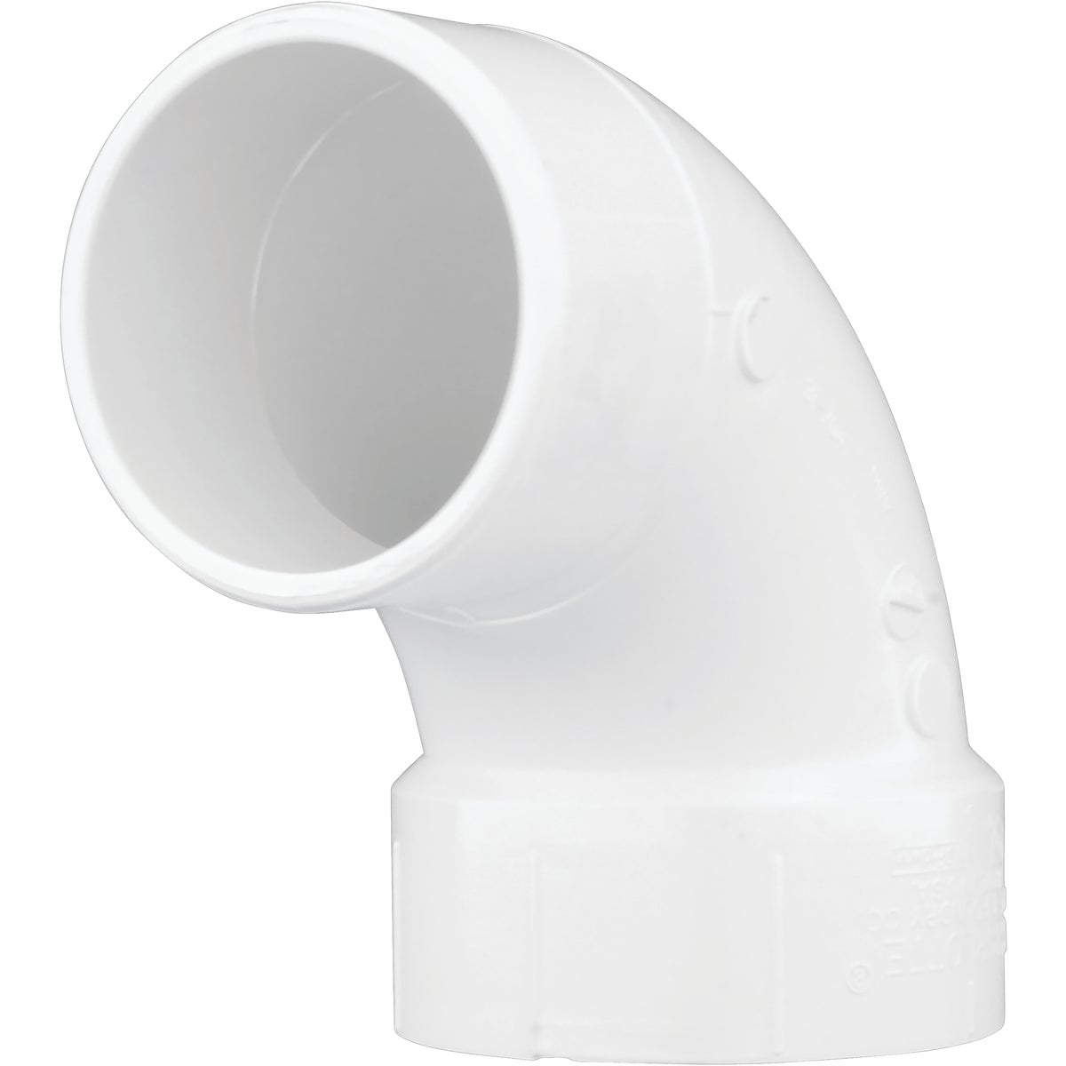 3" 90D SANI STRT ELBOW - 62936 by Genova Inc
