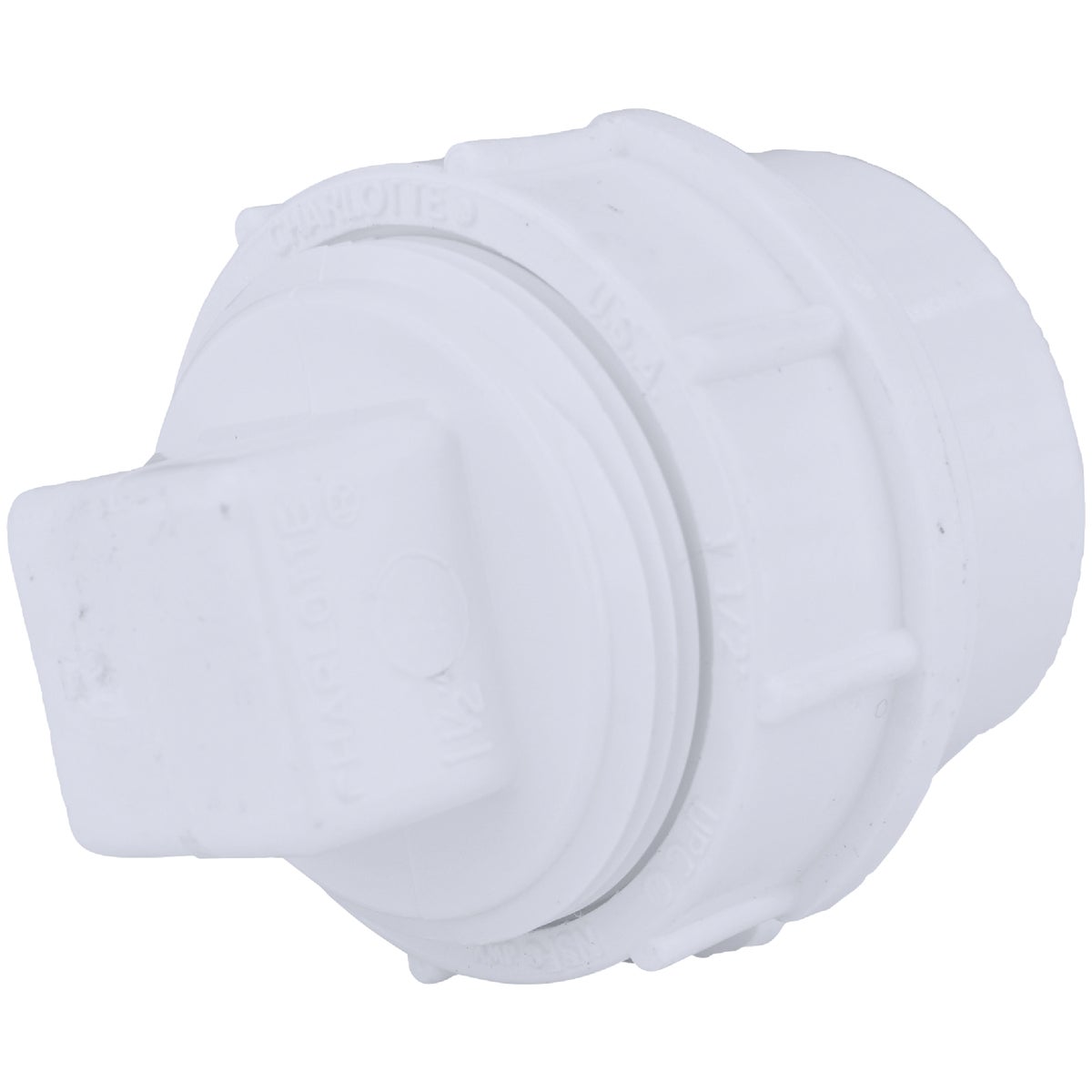 1-1/2" CLEANOUT W/PLUG - 71615 by Genova Inc  Pvc Dwv
