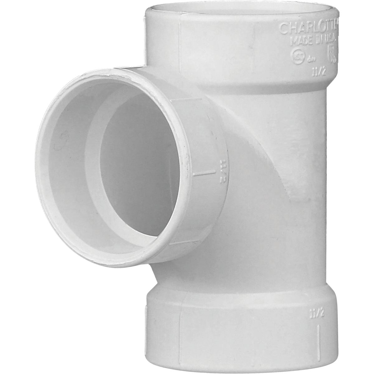 1-1/2" DWV SANITARY TEE - 71115 by Genova Inc  Pvc Dwv