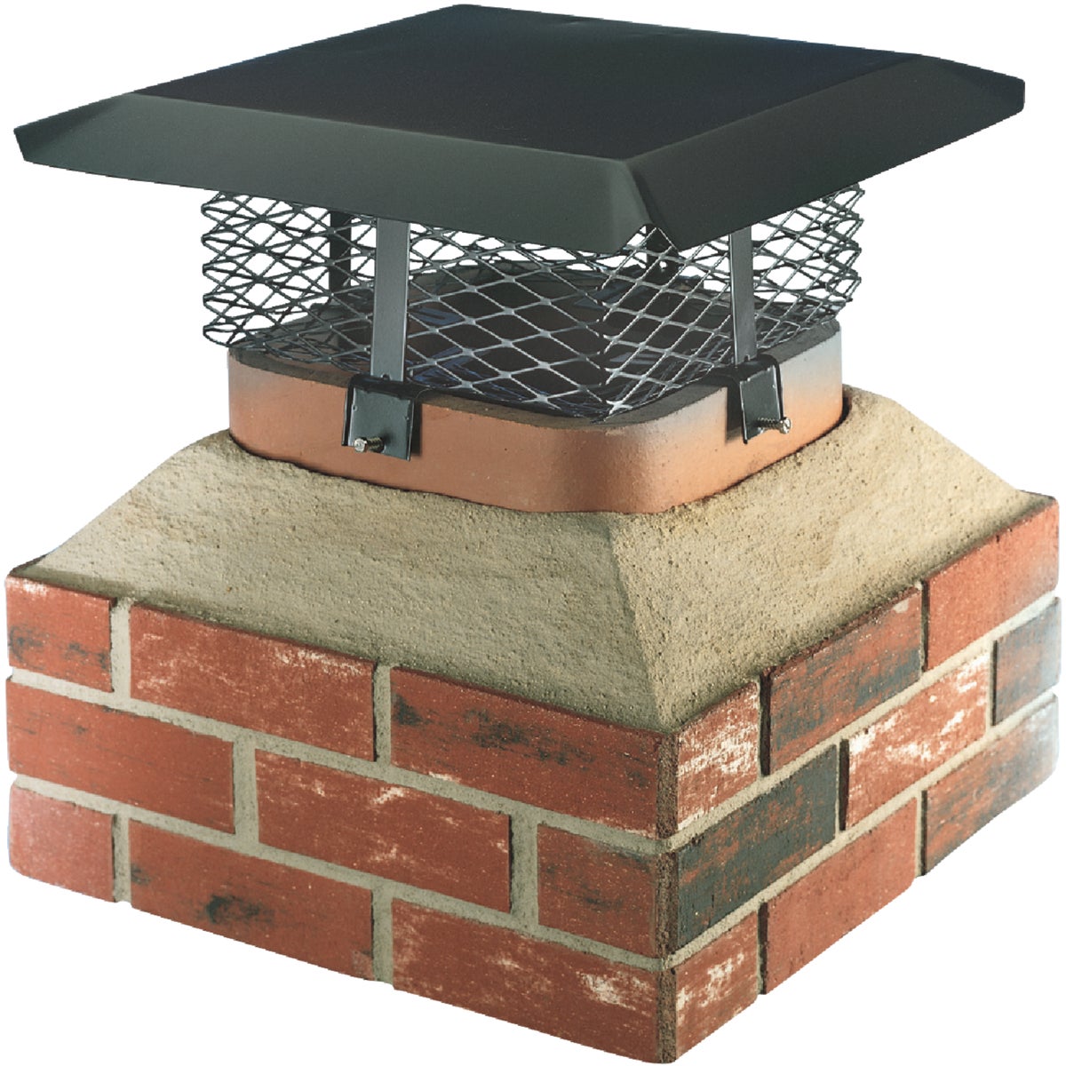 BLACK CHIMNEY COVER - SCADJ-S by Hy C Company