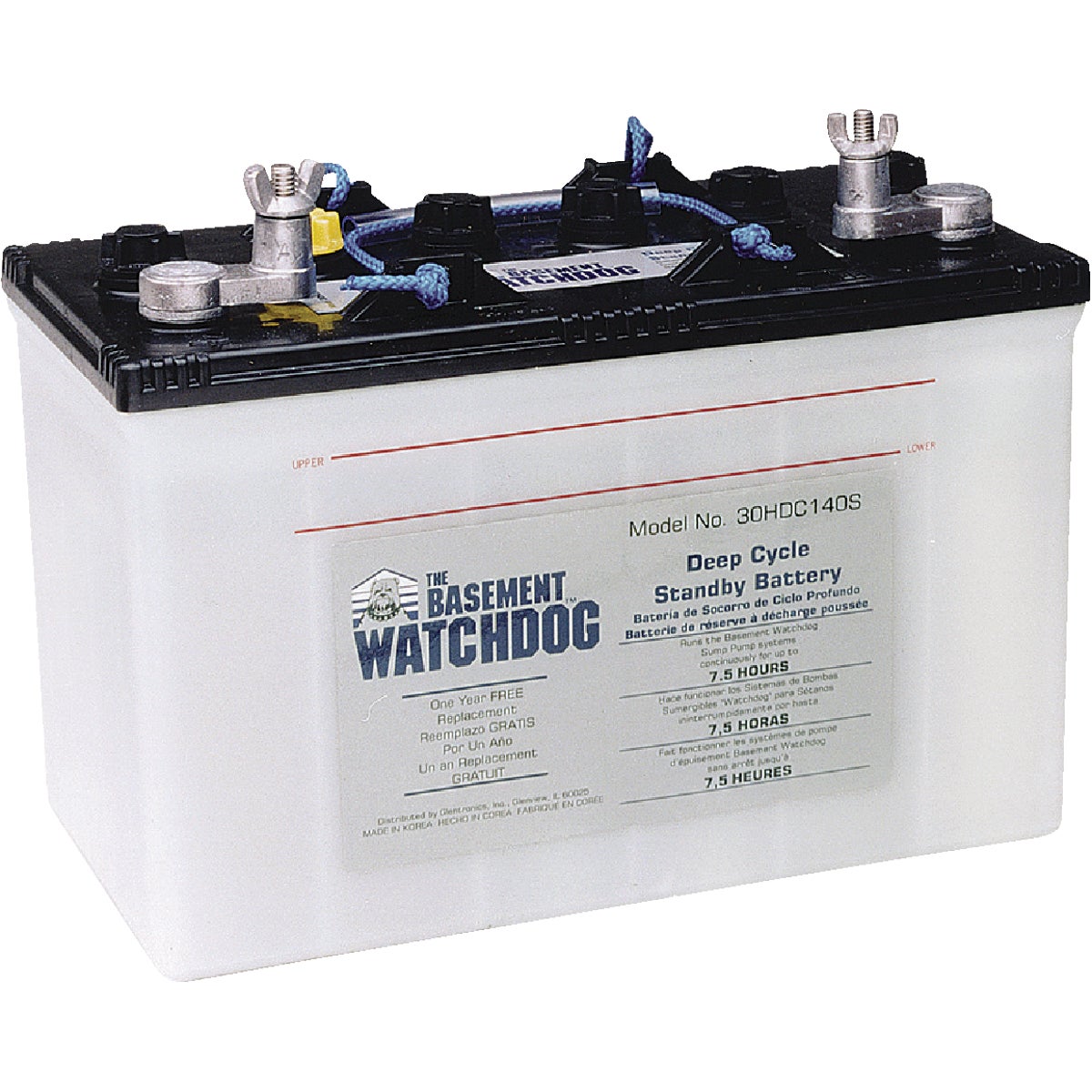 7.5 HOUR PUMP BATTERY - 30HDC140S by Glentronics Inc