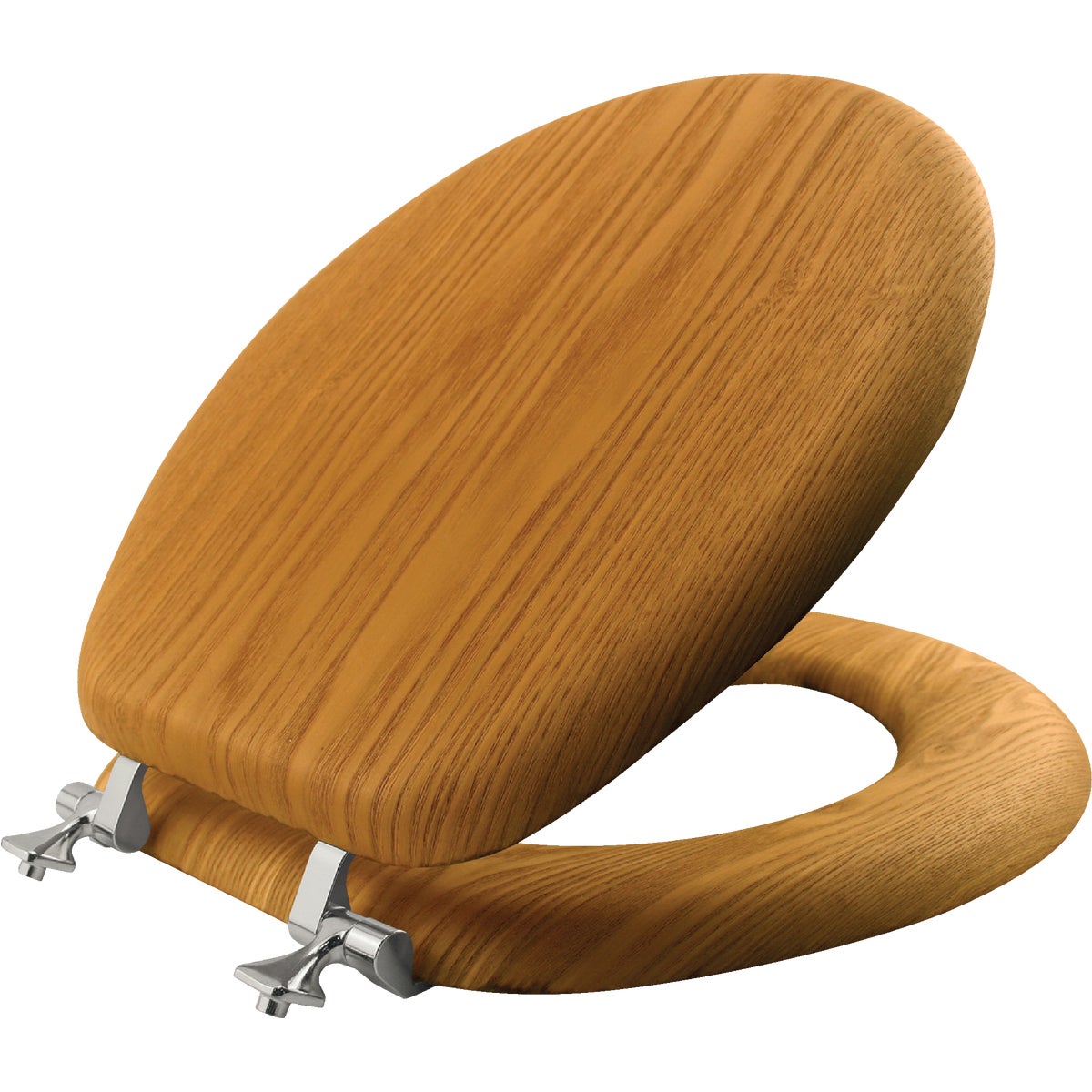 NATURAL OAK TOILET SEAT - 9601BR-378 by Bemis Mfg