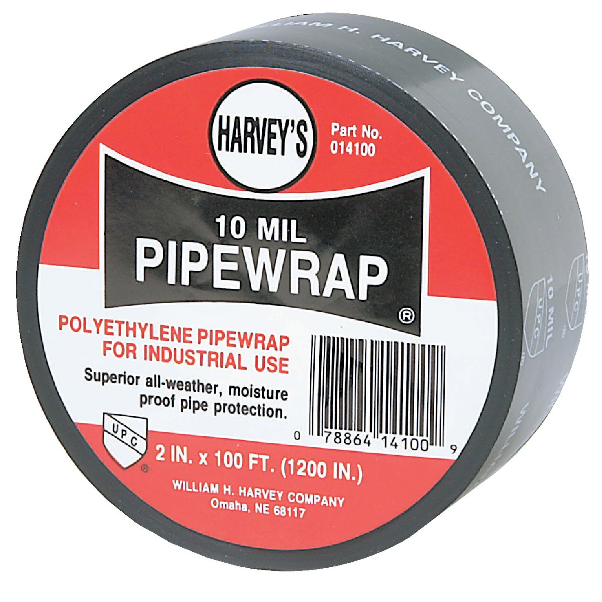 2"X100' PIPE TAPE - 014100 by Wm H Harvey Co