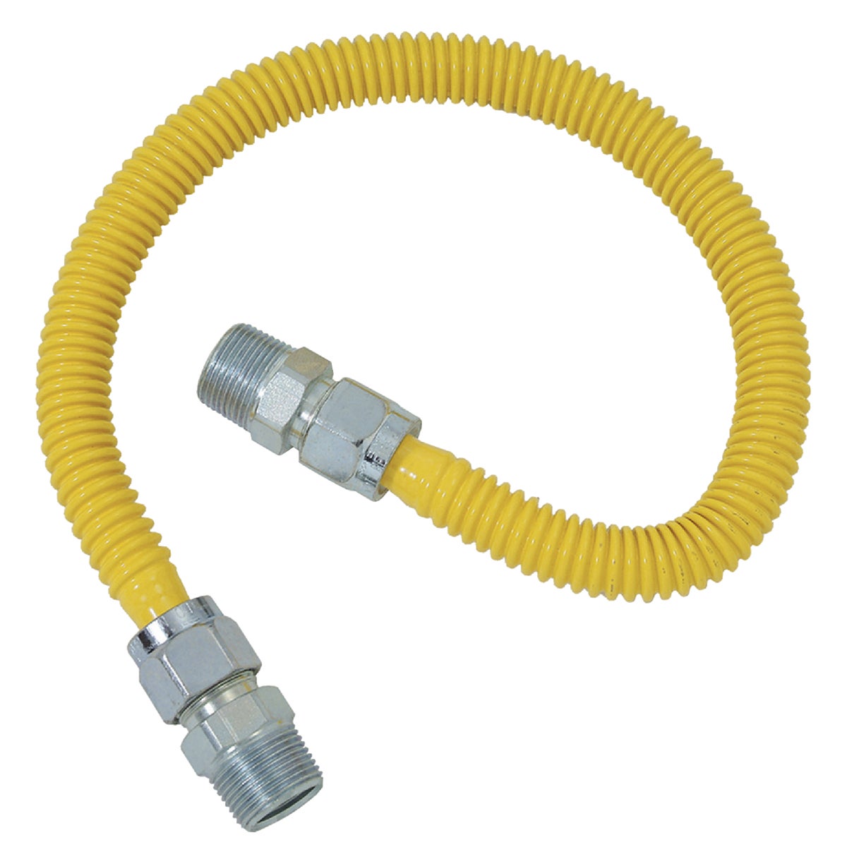 5/8X60 GAS CONNECTOR - CSSC44-60P by Brass Craft