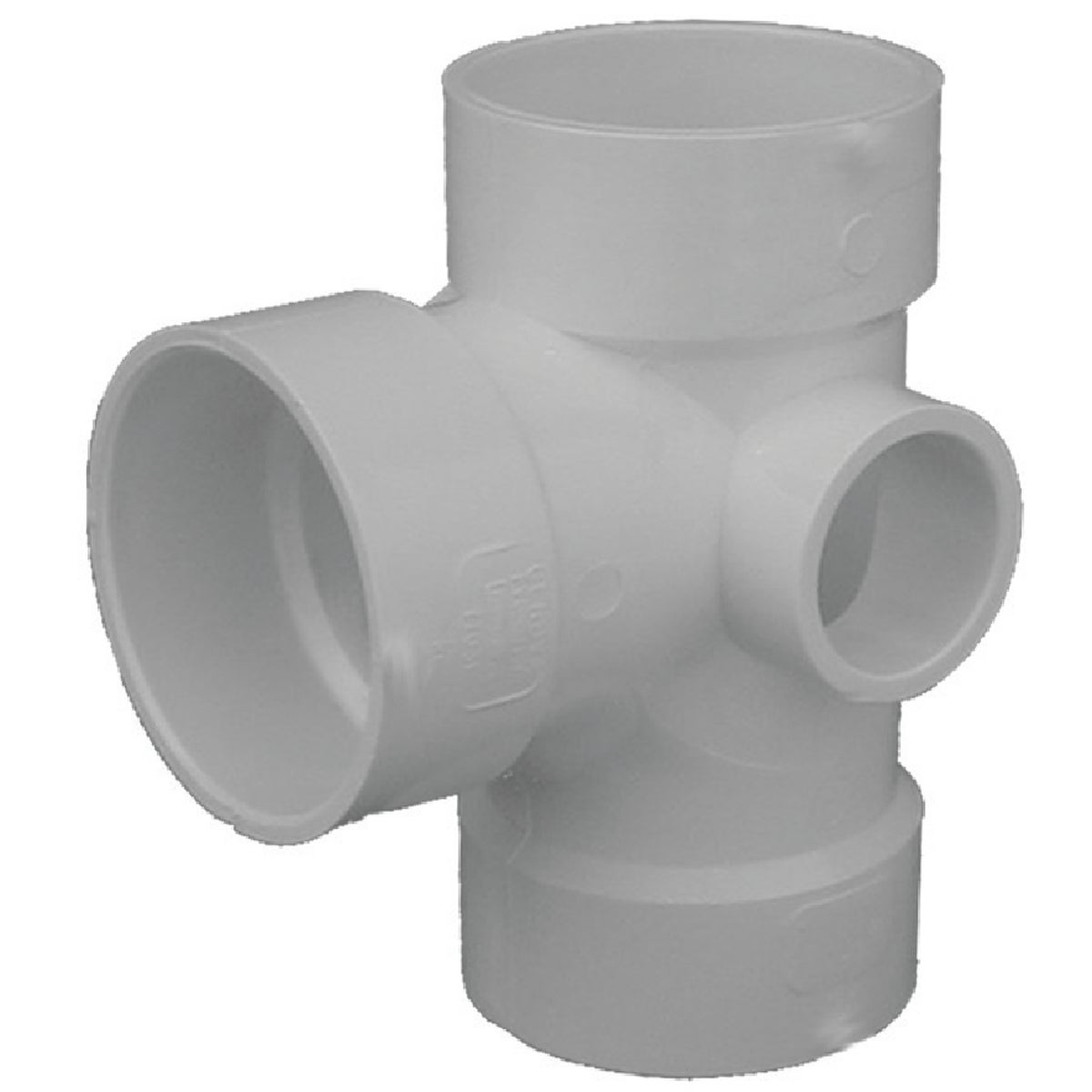 3X2/1-1/2 PVC-DWV TEE - 77031 by Genova Inc  Pvc Dwv