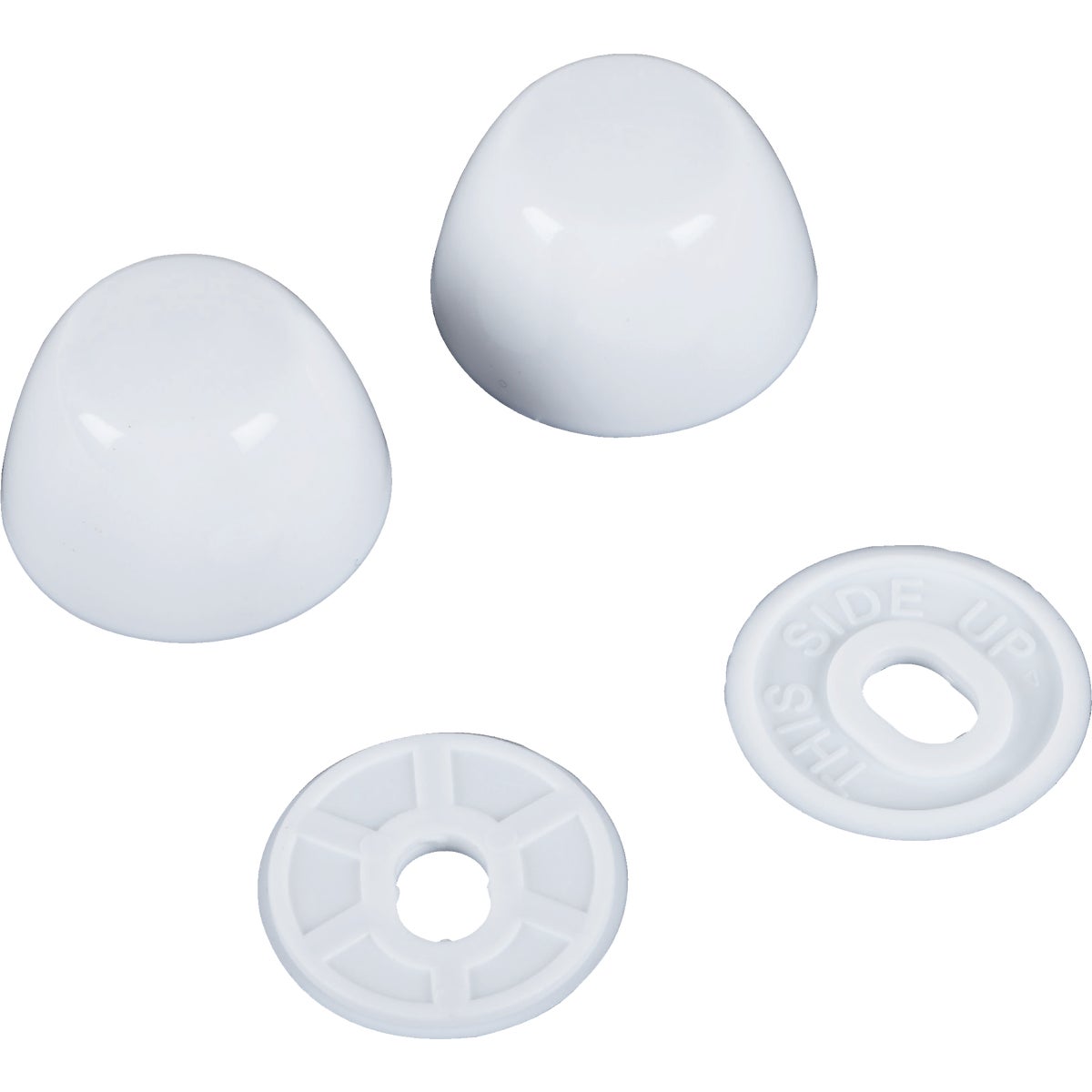 WHITE BOLT CAPS - 443980 by Do it Best