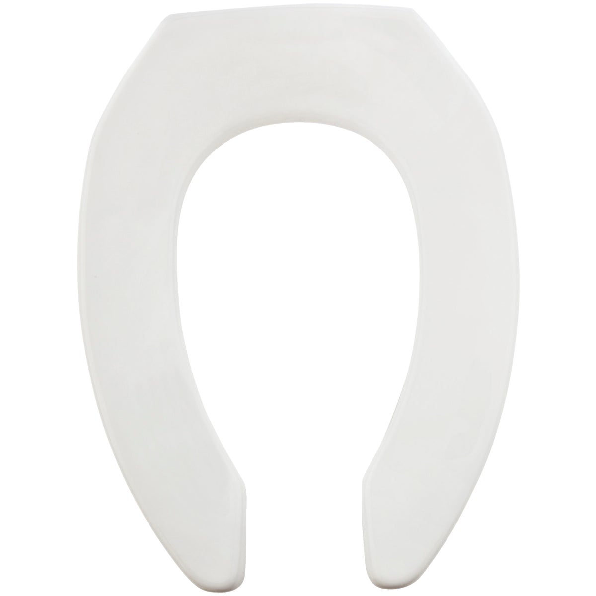 WHT OPEN ELONG SEAT - 1955C-000 by Bemis Mfg