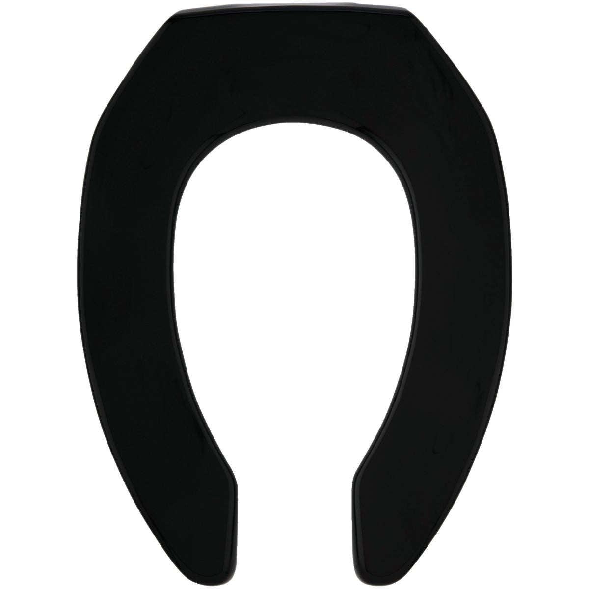 BLK OPEN ELONG SEAT - 1955C-047 by Bemis Mfg