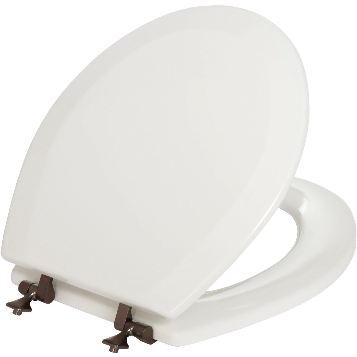 WHT WOOD ROUND SEAT - 44ORA-000 by Bemis Mfg