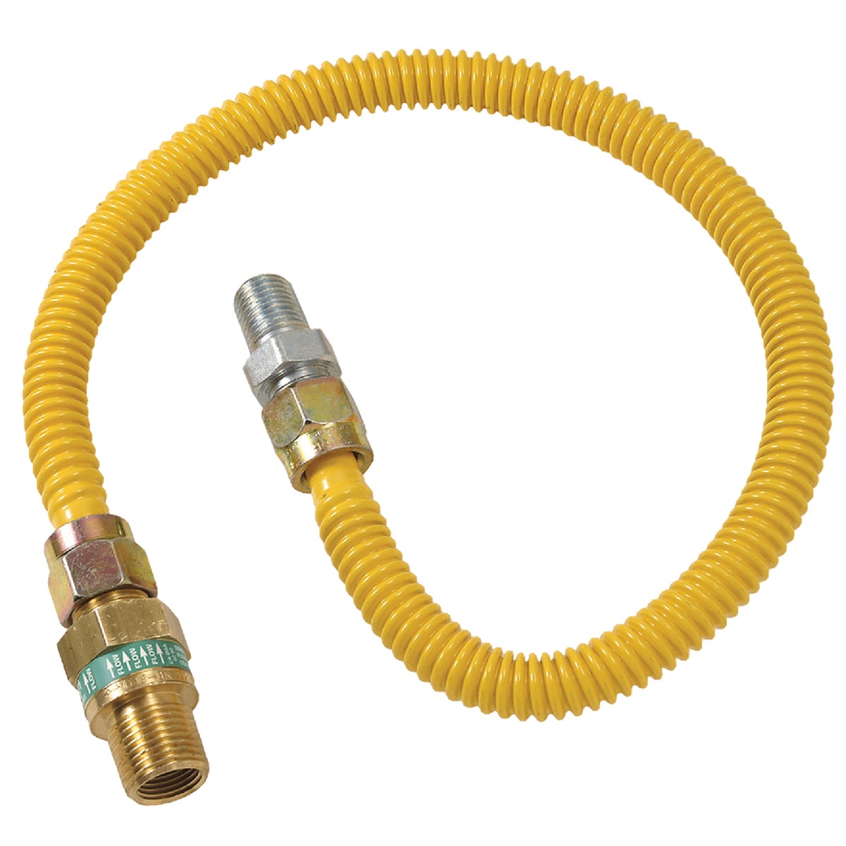1/2X1/2-36 GAS CONNECTOR - CSSD44E-36P by Brass Craft