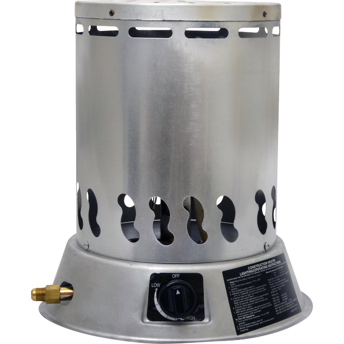 15-20-25K LP CONV HEATER - LPC25 by World Marketing