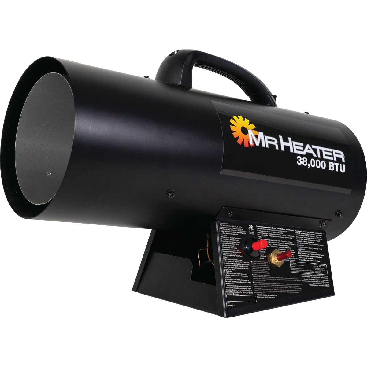 40K LP FORCED AIR HEATER - GFA40 by World Marketing