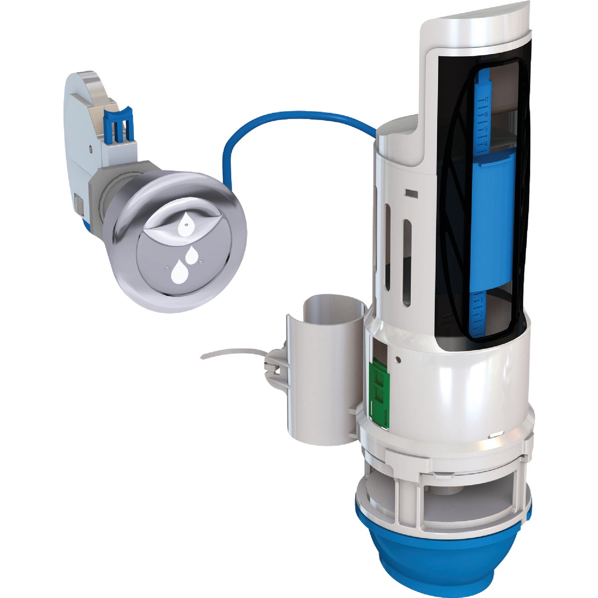 DUAL FLUSH CONVERTER - HYR270 by Danco Perfect Match