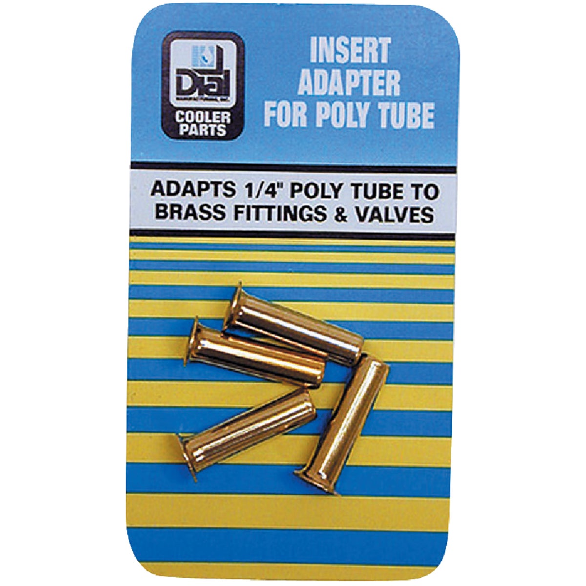 4PK BRS INSERT ADAPTER - 94986 by Dial Manufacturing