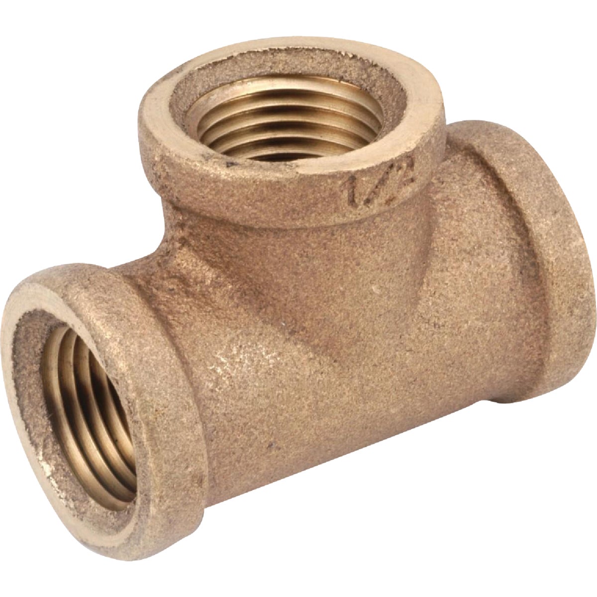 1" BRASS TEE - 738101-16 by Anderson Metals Corp
