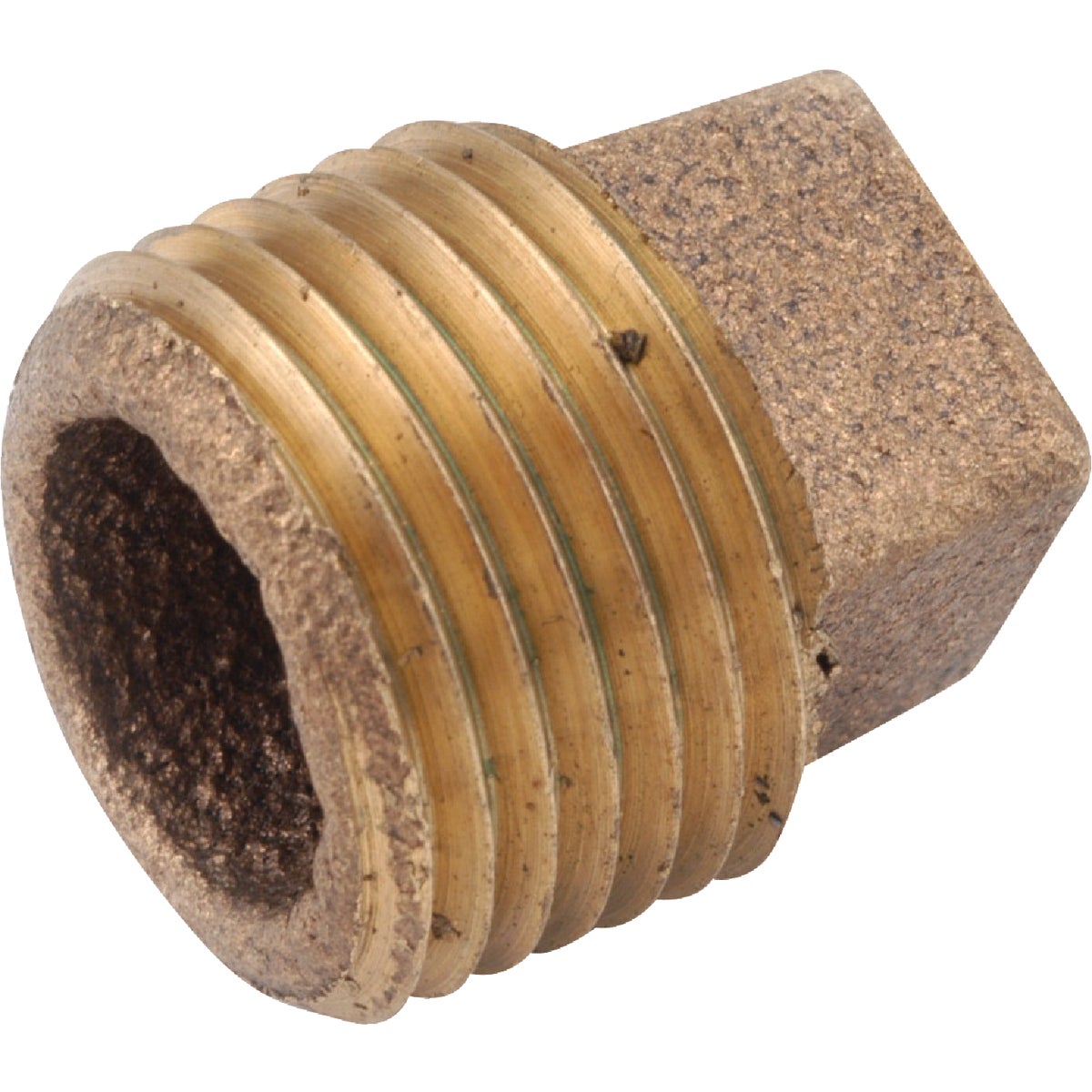 1/2" BRASS PLUG - 738109-08 by Anderson Metals Corp