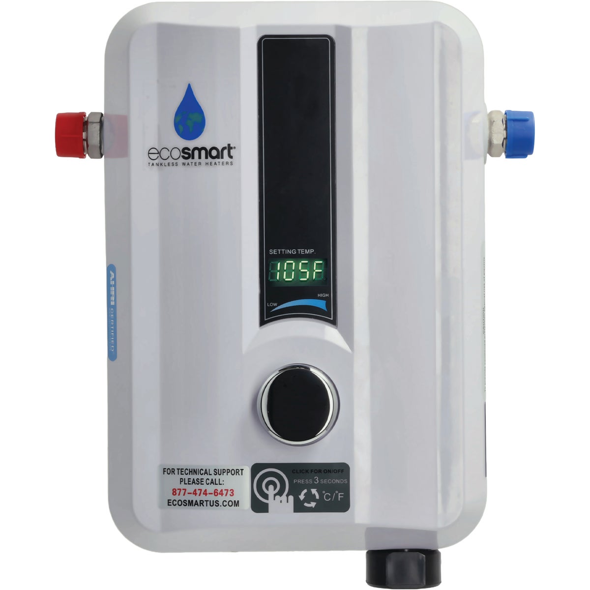 7.3KW TANKLSS H20 HEATER - ECO 8 by Ecosmart