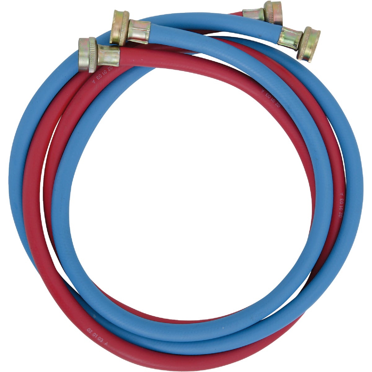 2PK 6' WASH MACHINE HOSE - 093219 by Wm H Harvey Co