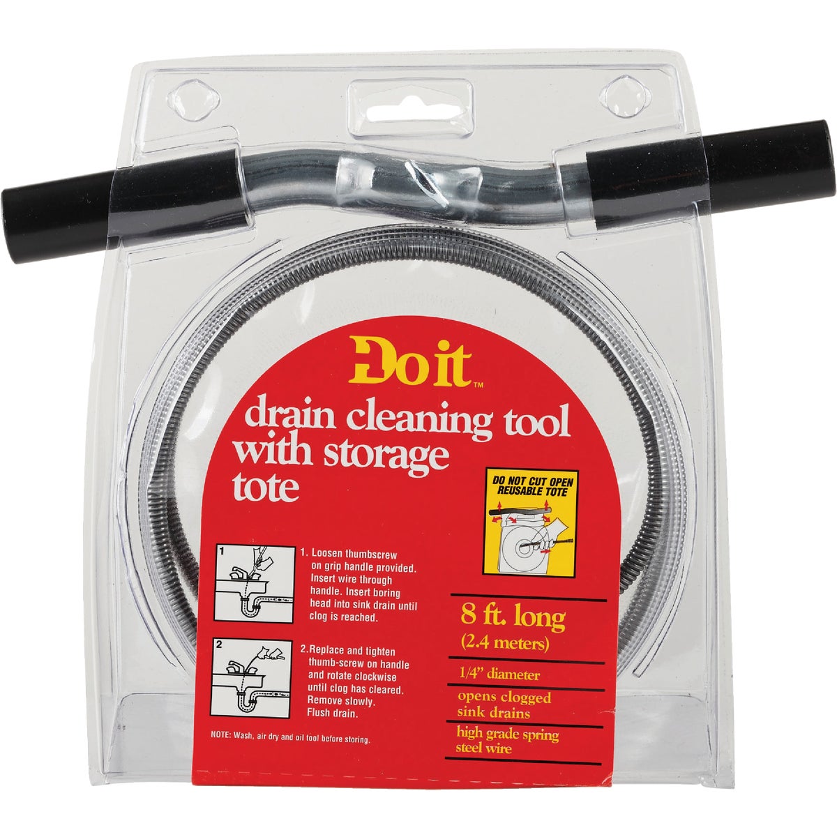 1/4"X8' DRAIN AUGER - 478415 by Cobra Products Inc