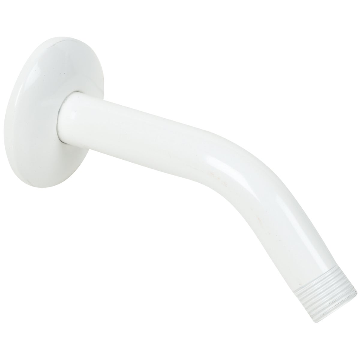 6" WHT SHOWER ARM/FLANGE - 483494 by Do it Best