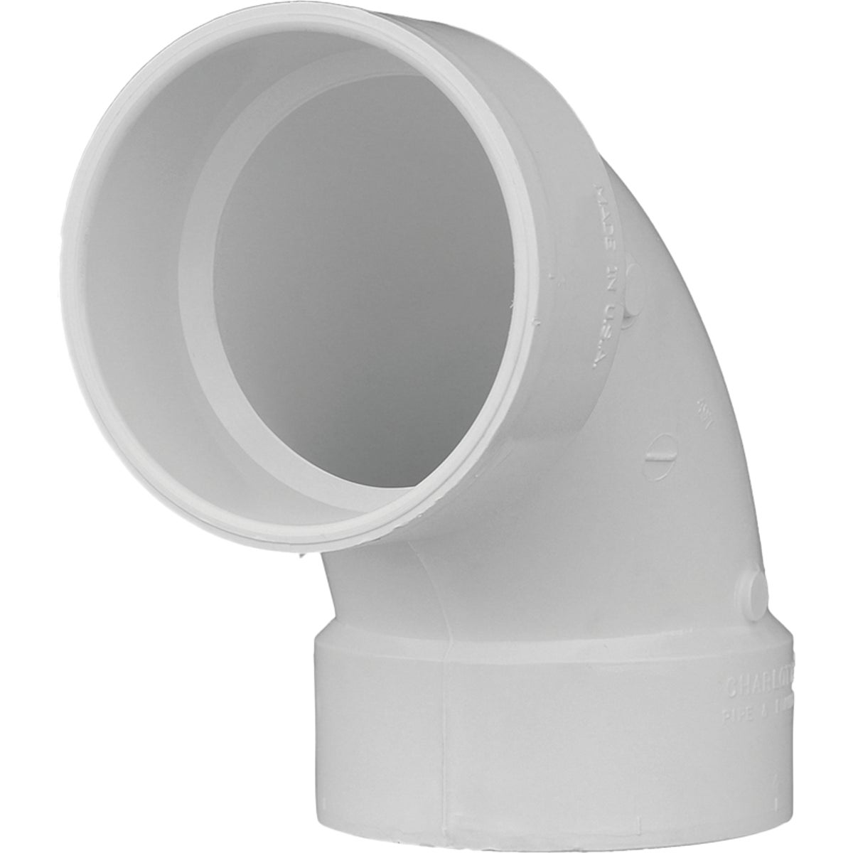 6"90D DWV SANITARY ELBOW - 72860 by Genova Inc  Pvc Dwv