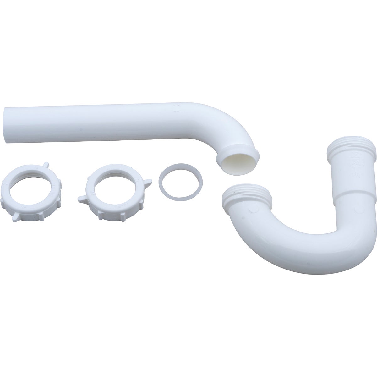 1-1/4 WHT PLASTIC P-TRAP - 495026 by Plumb Pak/keeney Mfg