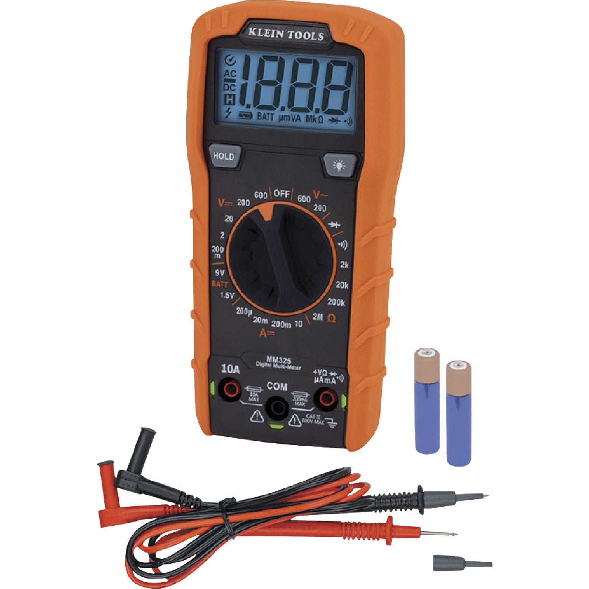 MANUAL RANGE MULTIMETER - MM100 by Klein Tools Inc