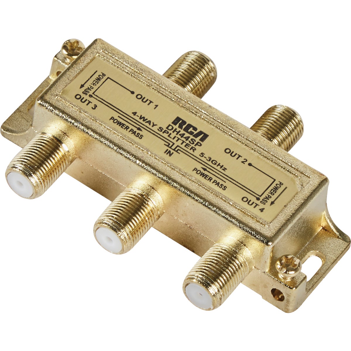 4-WAY 2.4GHZ SPLITTER - DH44SPRV by Audiovox Accessories