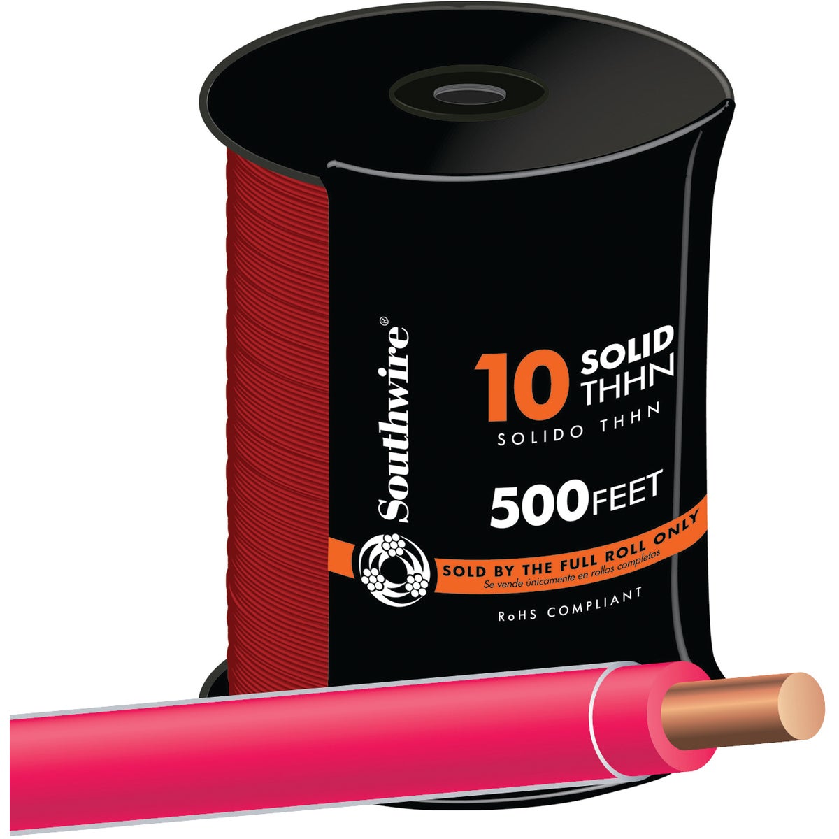 500' 10SOL RED THHN WIRE - 11597257 by Southwire Company