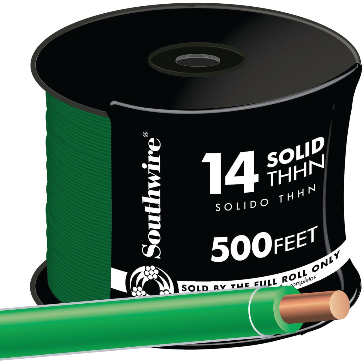 500' 14SOL GRN THHN WIRE - 11583258 by Southwire Company