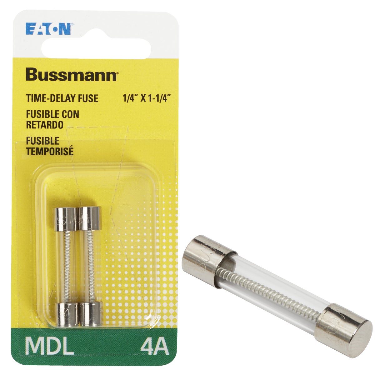 4A ELECTRONIC FUSE - BP/MDL-4 by Bussmann Cooper