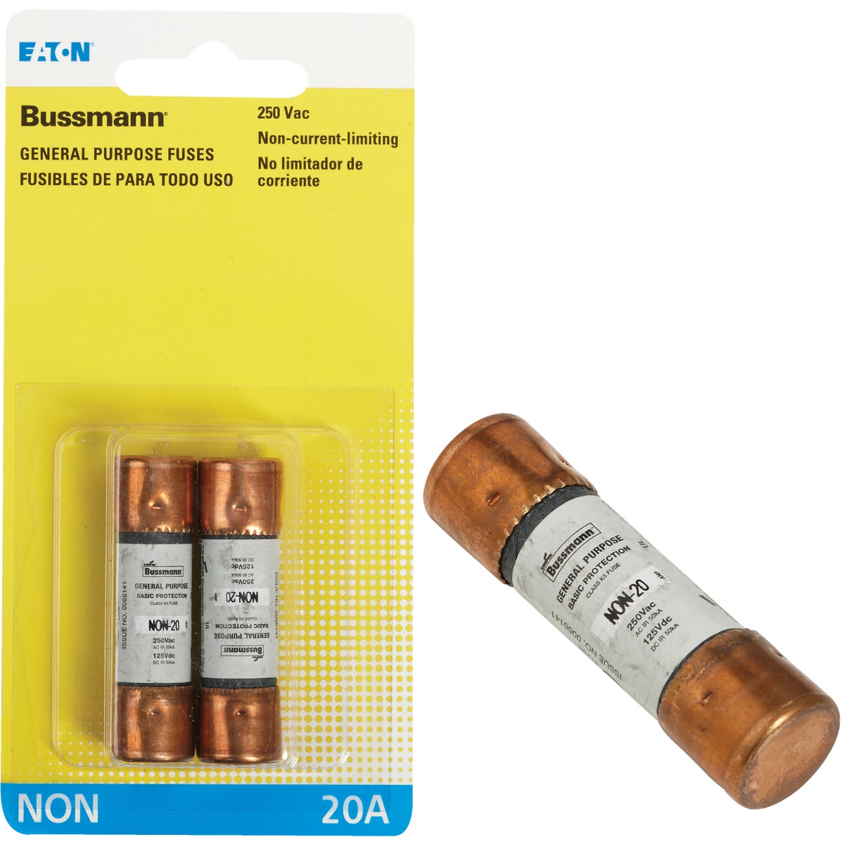 20A NON CARTRIDGE FUSE - BP/NON-20 by Bussmann Cooper