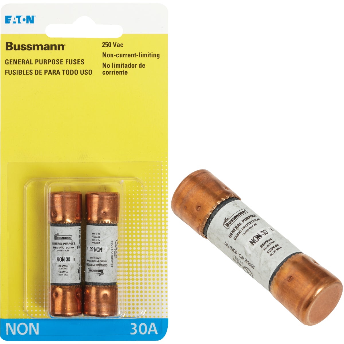 30A NON CARTRIDGE FUSE - BP/NON-30 by Bussmann Cooper