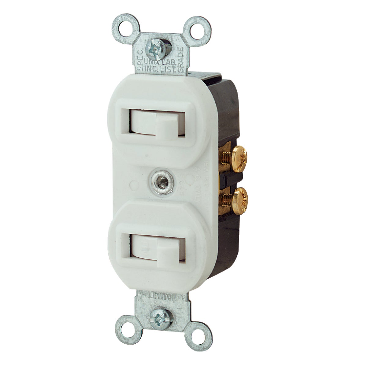WHT 1POLE/3-WAY SWITCH - R62-5241-WS by Leviton Mfg Co
