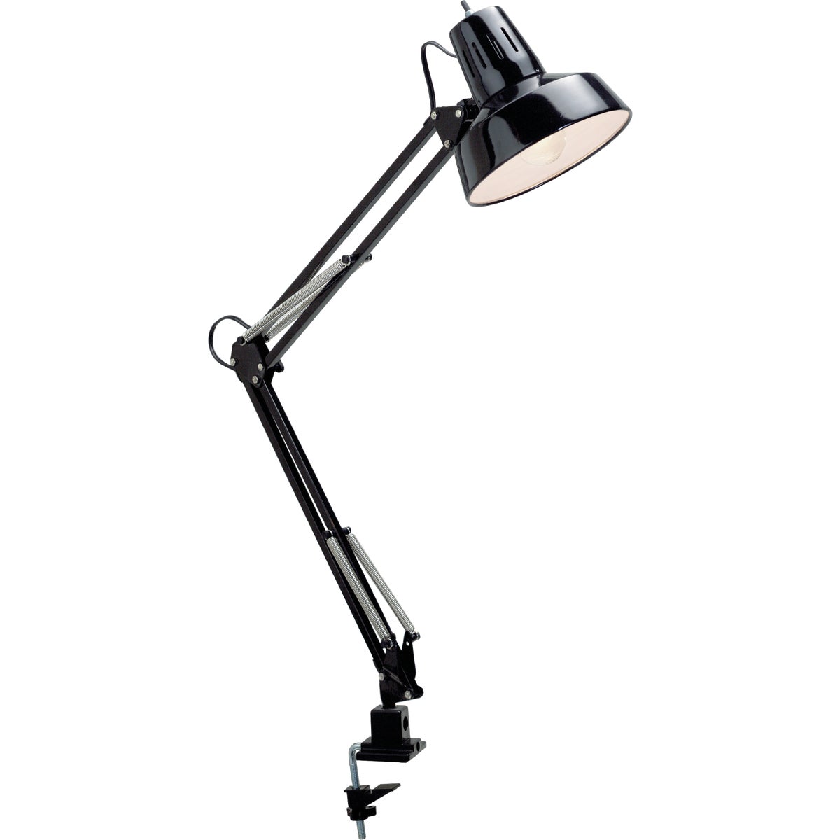 100W BLK SWINGARM LAMP - LS-105BLK by Lite Source