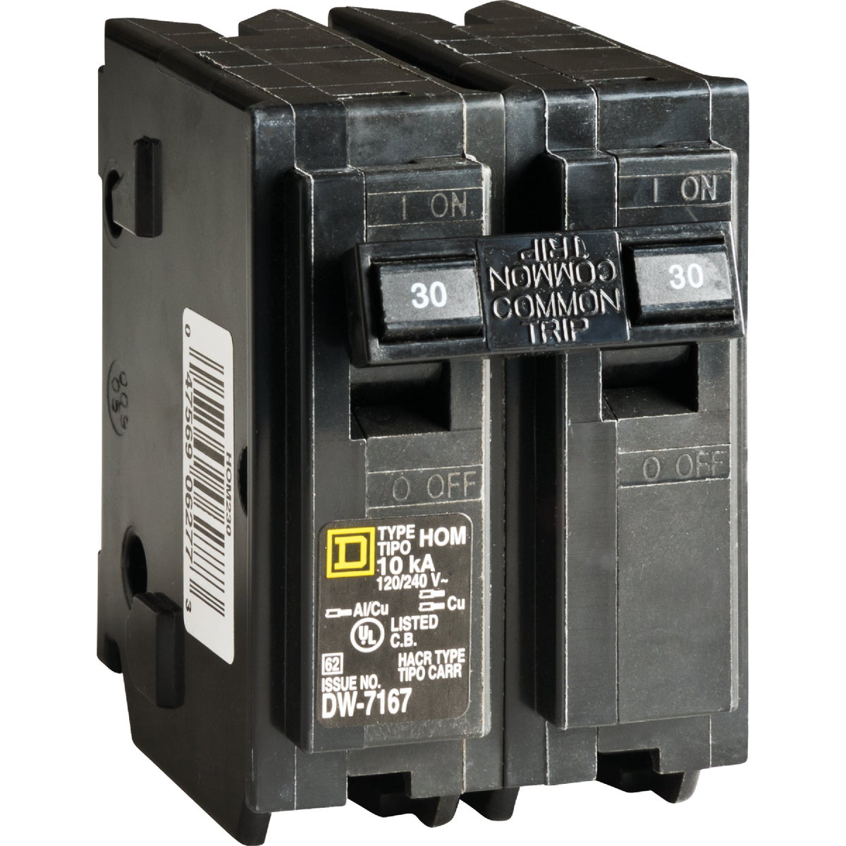 30A 2POLE BREAKER - HOM230C by Square D Co