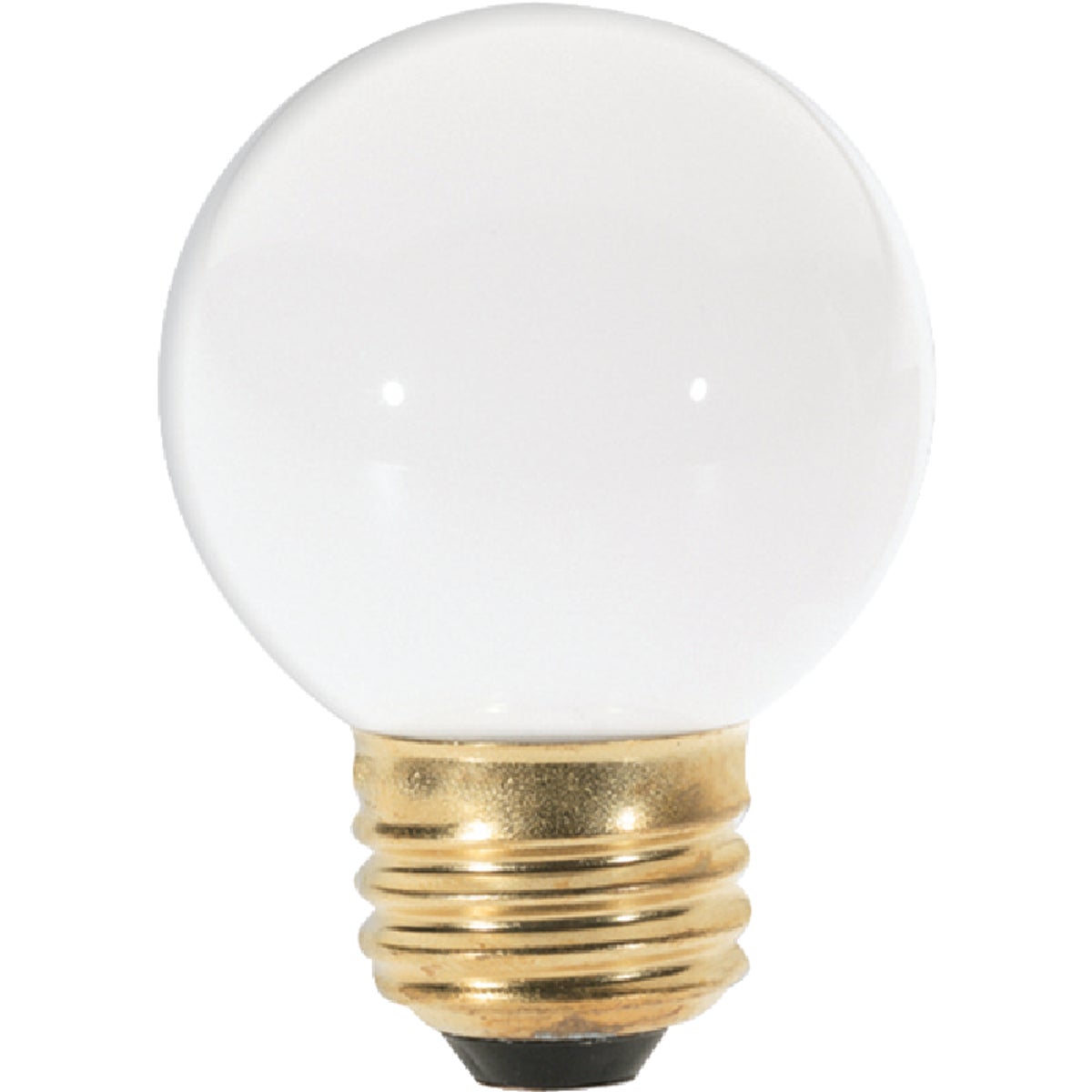 25W WHITE GLOBE BULB - 31107 25GM/W by G E Lighting
