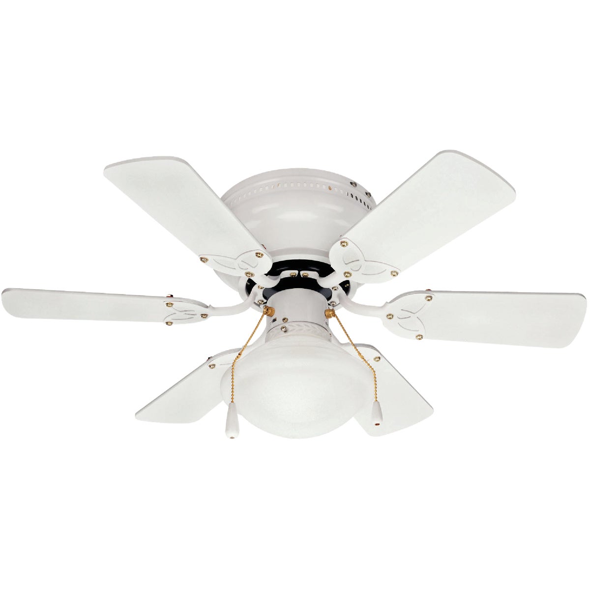 30" WHITE CEILING FAN - CF30TWI6WH by Canarm Gs